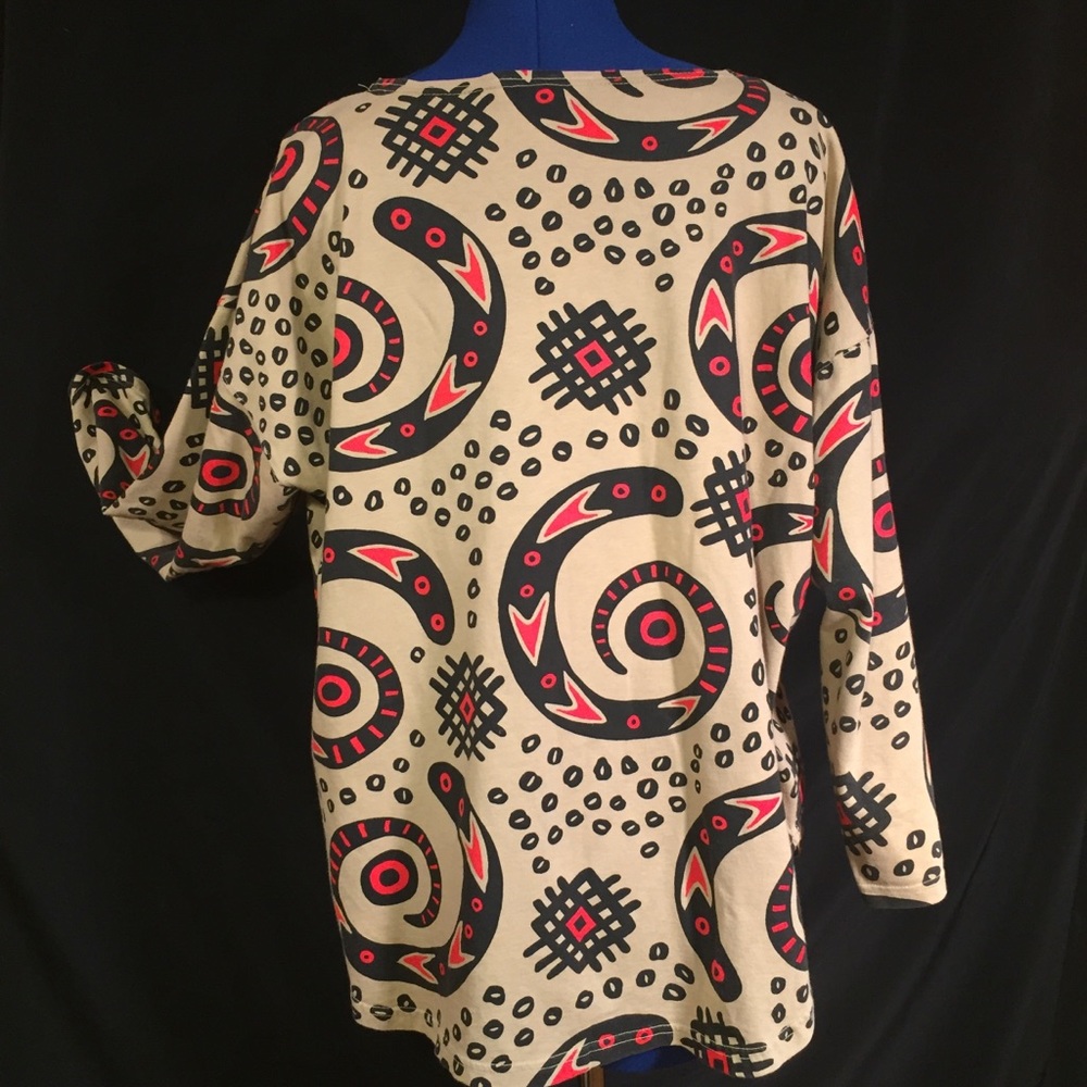 Vintage oversized abstract graphic Tee Medium - Picture 5 of 8